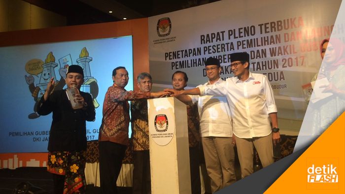 Ahok-Djarot Pulang Duluan, KPUD: Salah Komunikasi