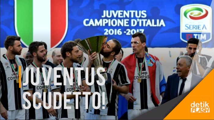 Juventus Juara Serie A 2016/2017