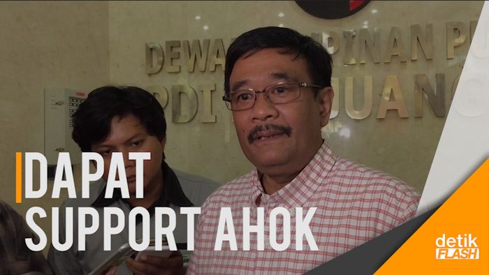Ahok Dukung Djarot Nyagub di Sumut