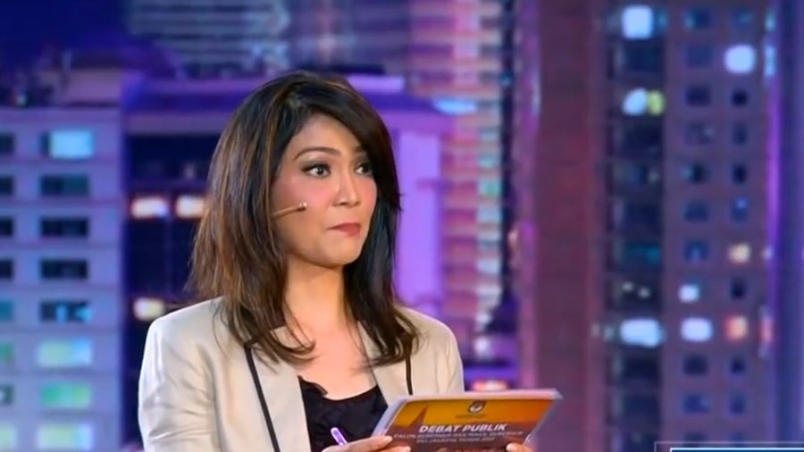 Ira Koesno Pandu Debat Pilgub Lagi, Netizen Senang