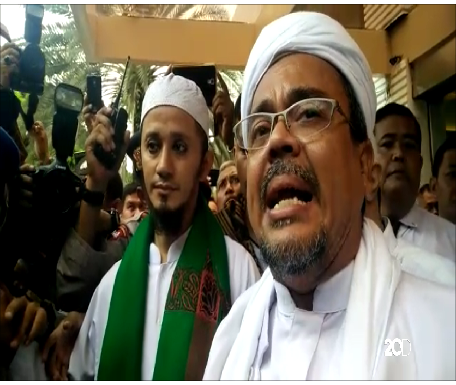 Habib Rizieq: Saya Heran Kenapa Dipanggil Polisi!