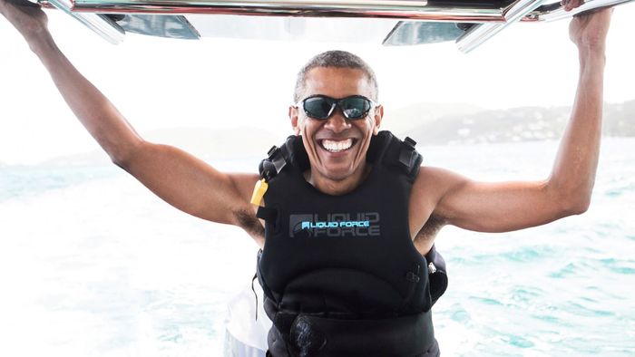 Liburan Seru Obama Jadi Viral