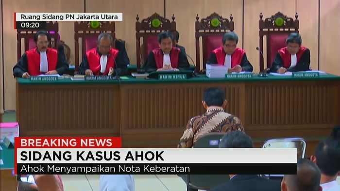 Di Depan Hakim, Ahok Bantah Menistakan Agama