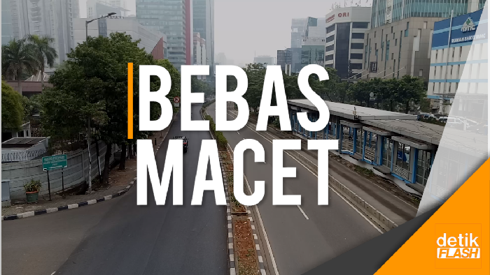 H-2 Lebaran, Jalanan Kuningan dan Sudirman Sepi