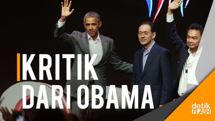 Obama Bicara Demokrasi dan Ketimpangan di Indonesia