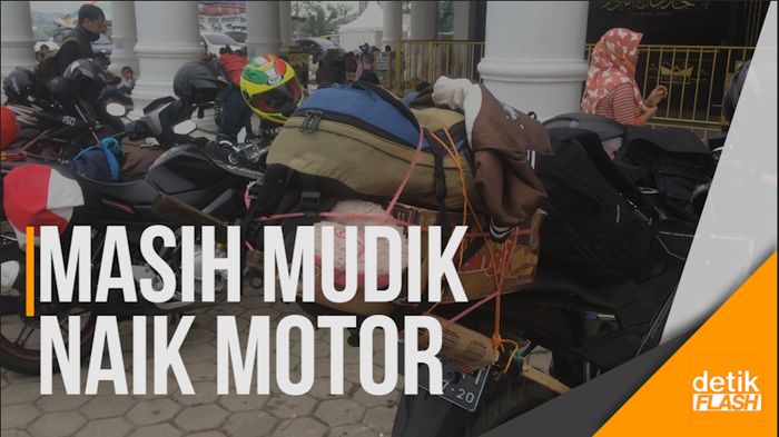Alasan Pemudik Masih Gunakan Motor?