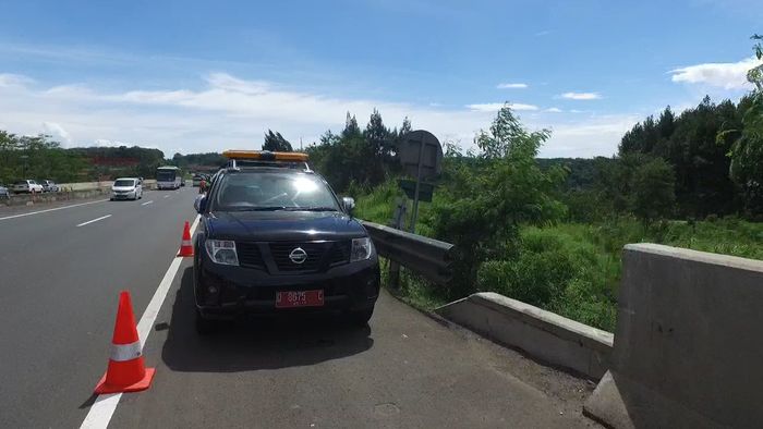  Jembatan Cisomang Tol Purbaleunyi Bergeser karena Hujan