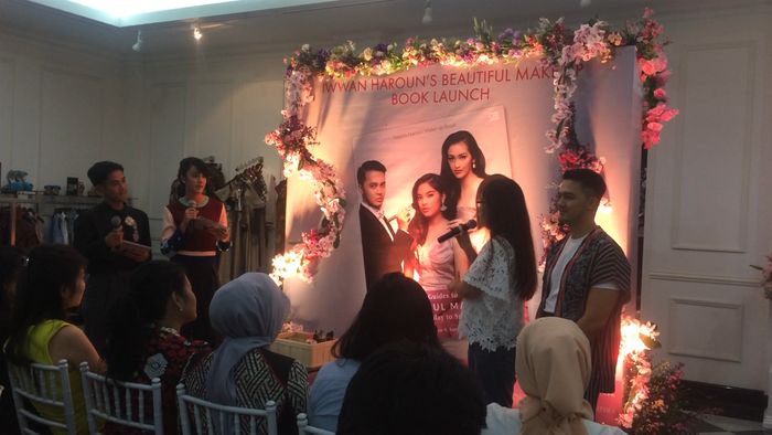 Iwwan Haroun Luncurkan Buku ke-3 Mengenai Makeup