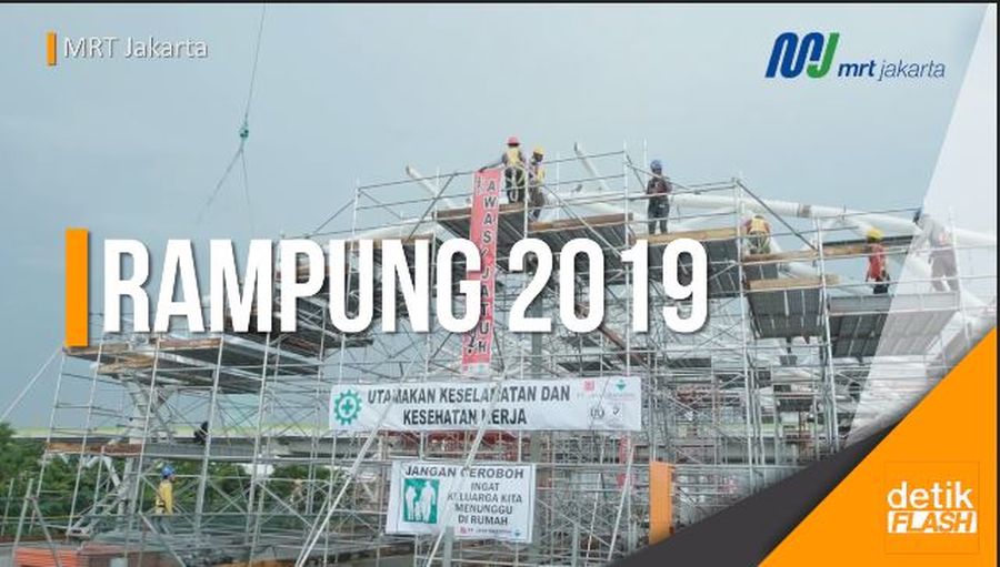 Dirut MRT: Februari 2019, MRT Rampung 100 Persen