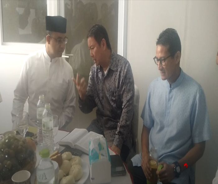 Anies - Sandi Temui Umat Kristen di Rawamangun