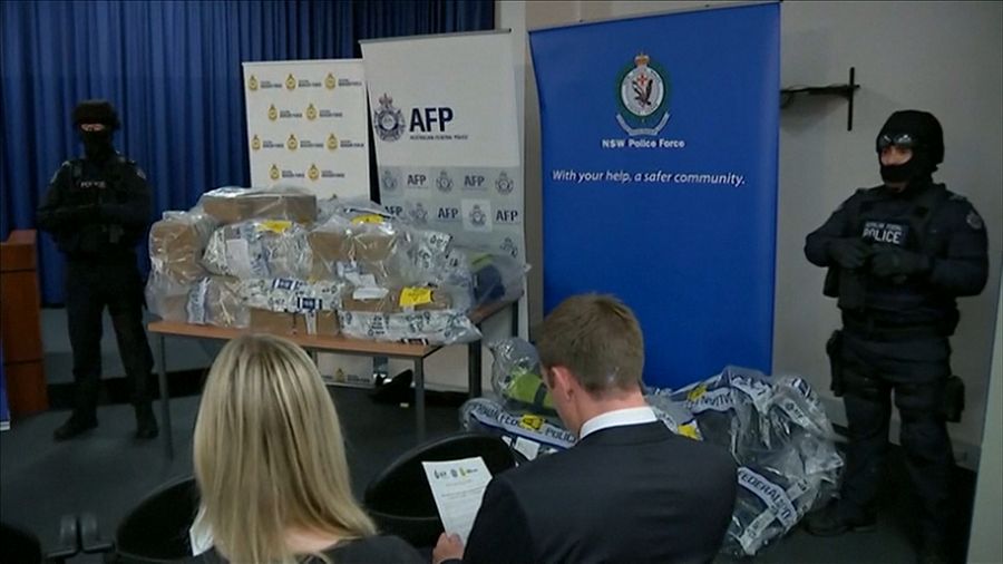 Catat Sejarah, Polisi Australia Tangkap Kokain Terbanyak