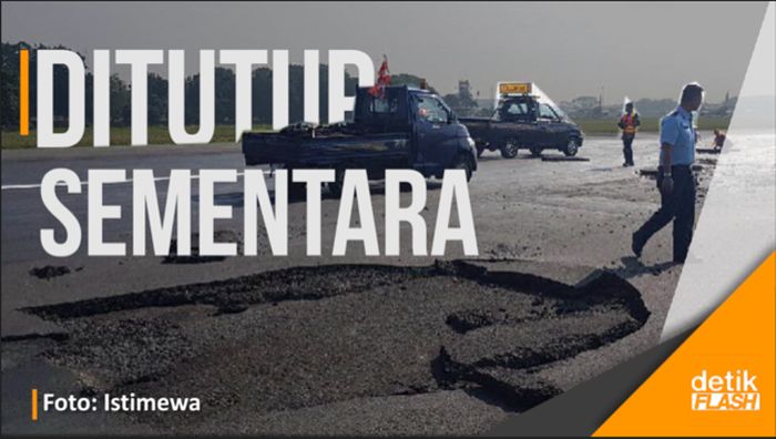Runway Bandara Halim Rusak, Calon Jemaah Haji Telantar 3 Jam  