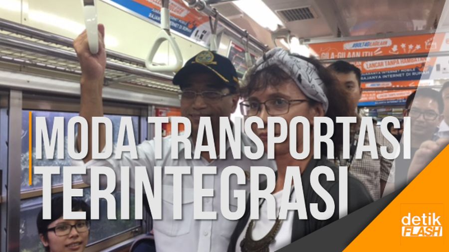 Menhub Tinjau Konsep Antar Moda Transportasi di Stasiun Tebet