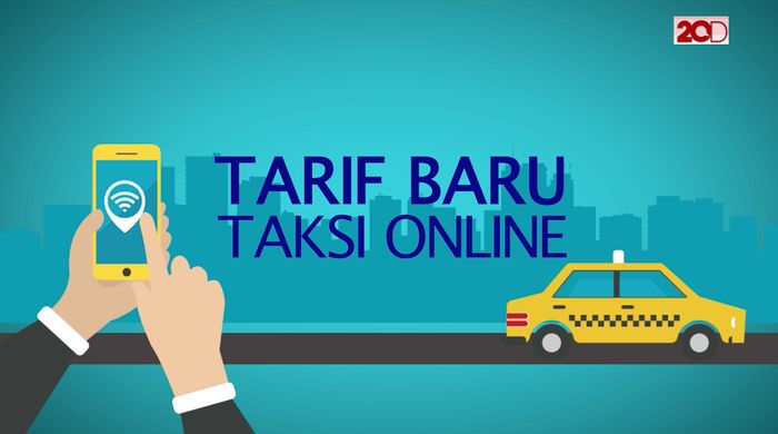 Daftar Tarif Baru Taksi Online