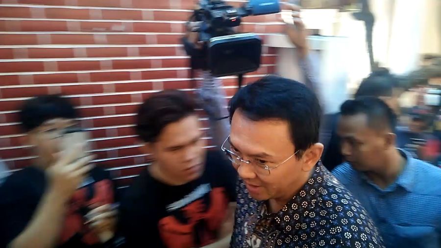 Usai Putusan Sela, Ahok ke Rumah Lembang