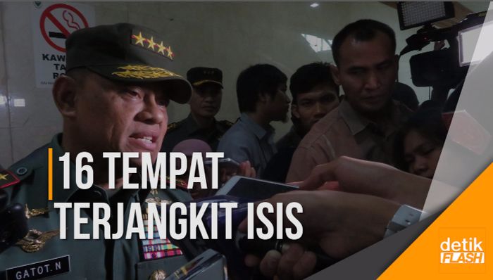 16 Tempat di Indonesia Disinyalir Terjangkit ISIS