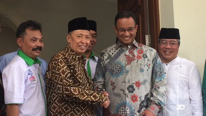 Anies Baswedan Minta Nasihat ke Hamzah Haz