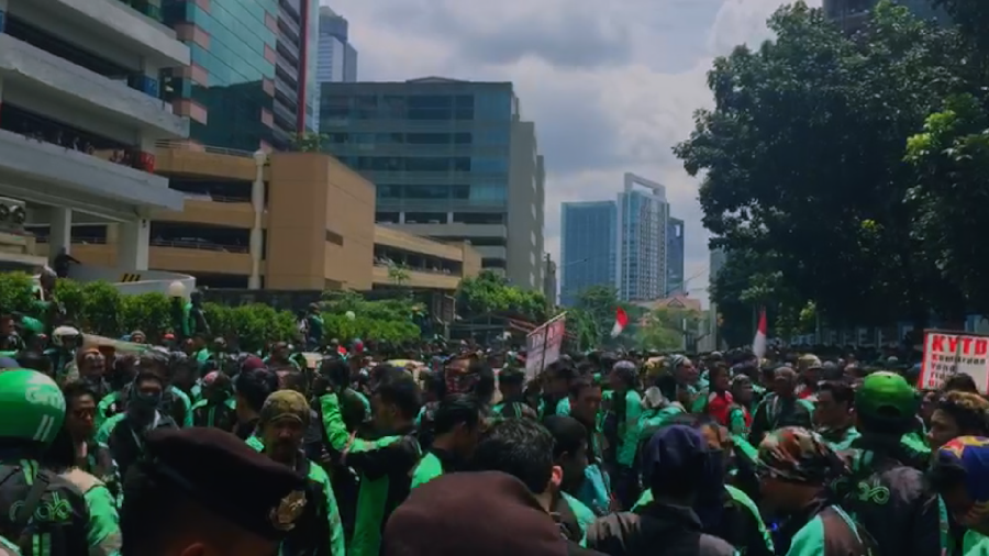 Grab Bike: Mitra Driver Dinonaktifkan karena Pakai Fake GPS