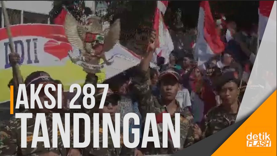 Ormas Gabungan Gelar Aksi Tandingan 287 di Jombang