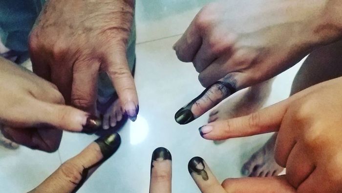Setelah Nyoblos, Netizen Ramai-ramai Pamer Jari Bertinta