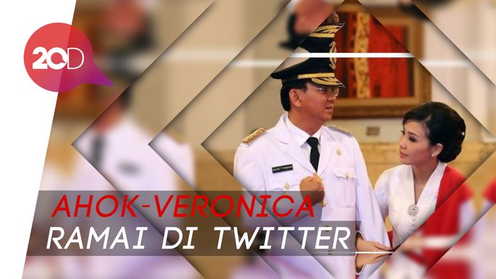 Isu Ahok Gugat Cerai Veronica Tan Jadi Trending di Twitter