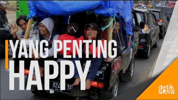 Warga Bandung Pilih Mobil Bak Terbuka Buat Mudik dan Liburan