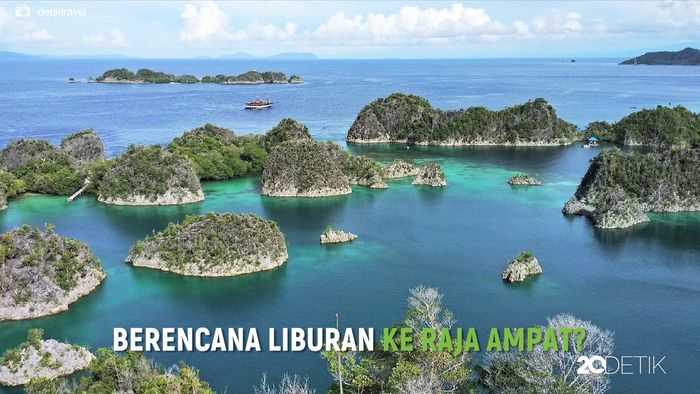 Wah! Ada Pulau Cantik di Raja Ampat