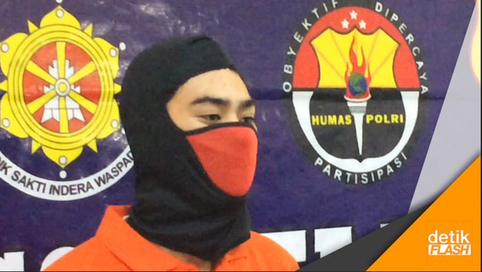 Nah Loh, Pemuda yang Ludahi Jurnalis TV Positif Narkoba