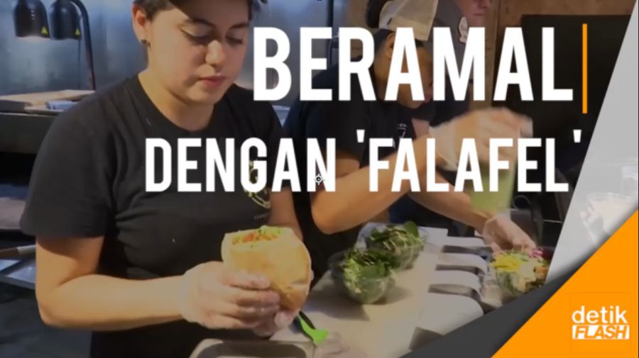Restoran Ini Bantu Pengungsi di Seluruh Dunia dengan Falafel