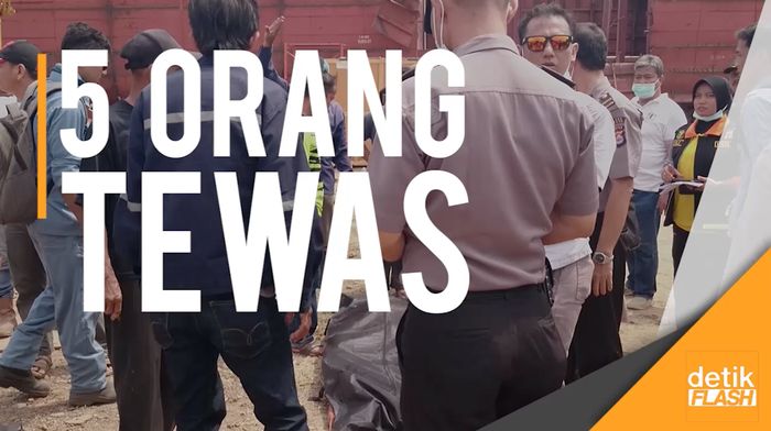 Ada Ledakan di Galangan Kapal di Serang