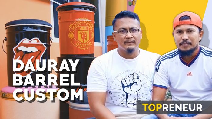 Mengubah Tong Bekas Jadi Berkelas