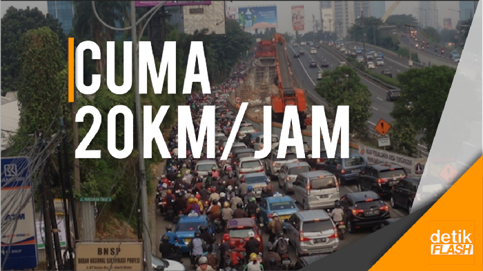 MT Haryono Macet Parah Imbas Proyek LRT