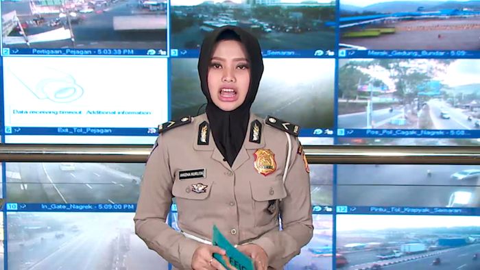 Traffic Update: Banyak Pelanggaran di Gunung Sahari