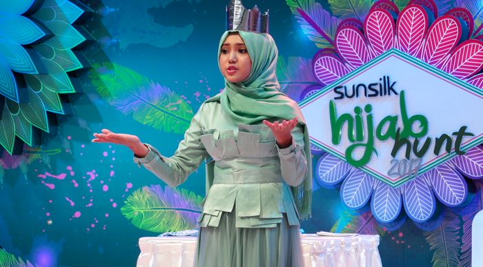 20 Besar Sunsilk Hijab Hunt 2017 Yogyakarta - Fatimah Sania