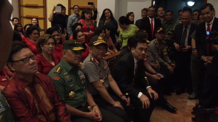 Rombongan Kapolri Keliling Jakarta, Cek Gereja 