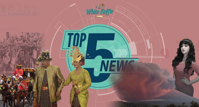 Top 5 News: Gunung Agung Erupsi, Dewi Persik Bicara soal Terobos Busway