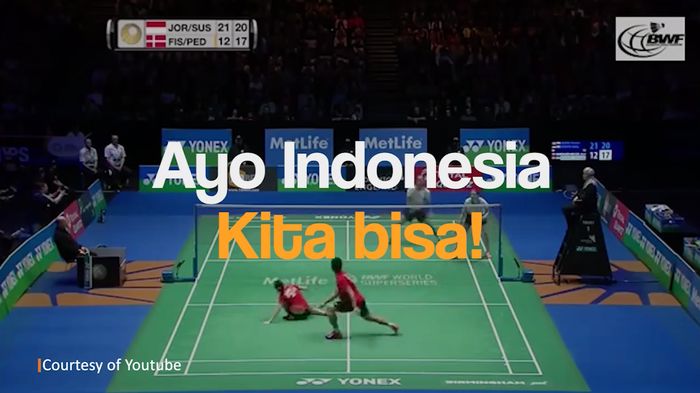 Tinta Emas Indonesia di All England