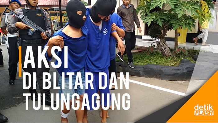 Terekam CCTV, Komplotan Curanmor Ditembak Polisi