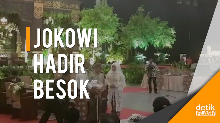 Pernikahan Putri Mensesneg: JK Jadi Saksi, Sri Sultan Baca Puisi