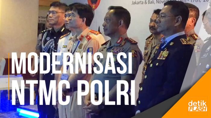 Jenderal Tito Pamer Modernnya NTMC Polri ke Korps Lantas se-ASEAN