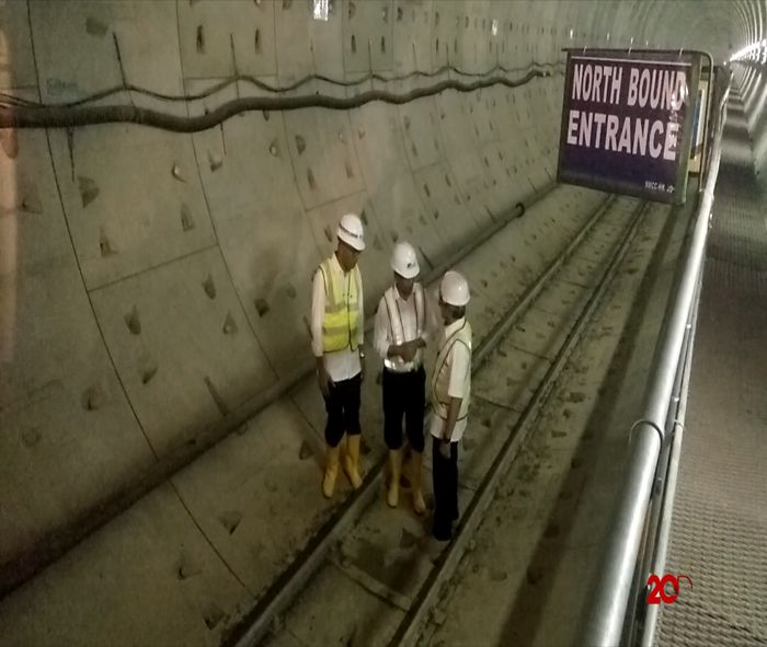 Tinjau MRT, Ini Pesan Menhub