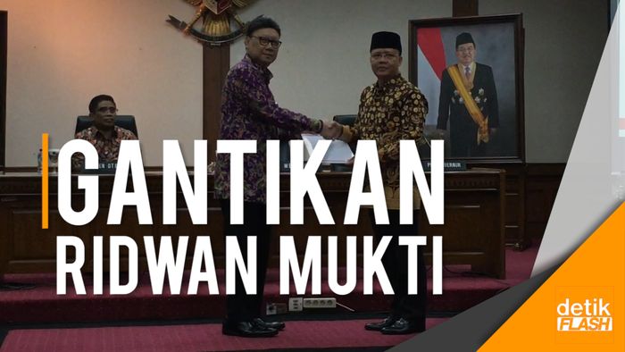 Sah! Rohidin Mersyah Jadi Plt Gubernur Bengkulu