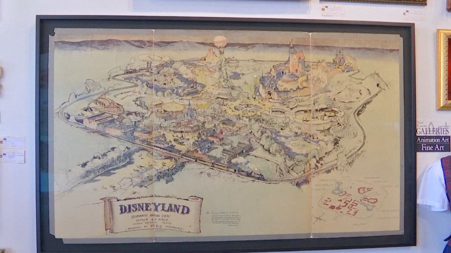Peta Disneyland Ini Dilelang Hingga US$ 900 Ribu