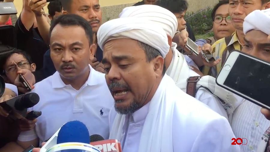 Habib Rizieq Datangi Mabes Polri  