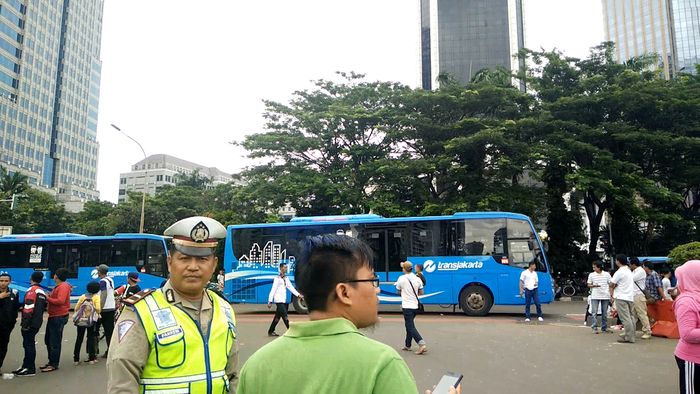 Pengalihan Arus Transjakarta di Parade Kebinekaan