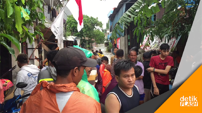 Banjir di Cipinang Melayu, Ketinggian Air Capai 150 Cm  