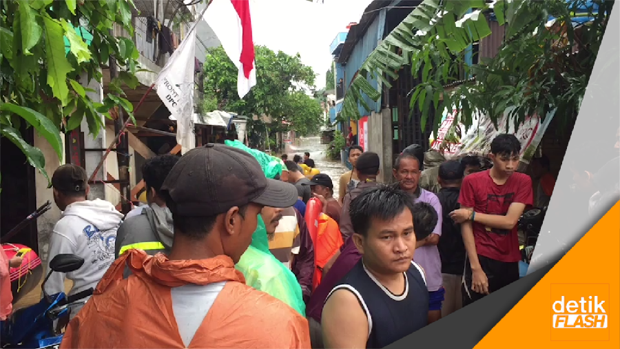 Banjir di Cipinang Melayu, Ketinggian Air Capai 150 Cm  
