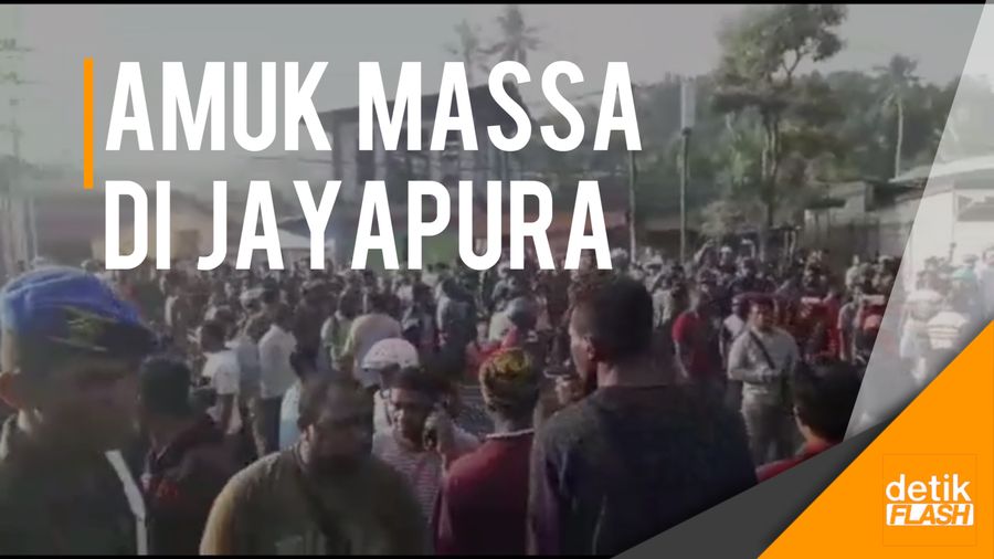 Terpicu Isu Pembakaran Kitab, Massa di Jayapura Ngamuk