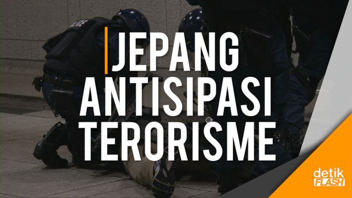 Polisi Jepang Gelar Simulasi Latihan Hadapi Aksi Terorisme