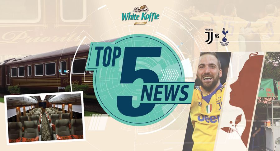 Ada Kereta Api Rasa Pesawat, Juventus Singkirkan Tottenham
